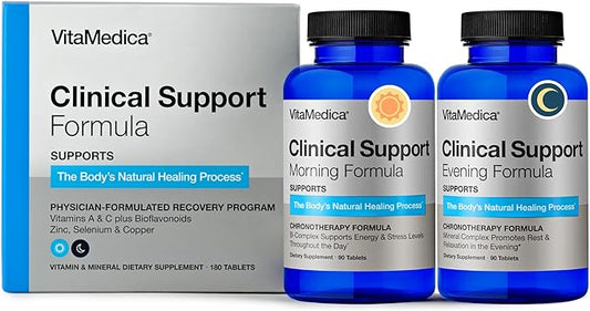 VitaMedica | Clinical Support Formula | Promotes Collagen & Wound Healing | Vitamin C, D, & A to Support Healthy Immune Function | Zinc + Selenium | Vitamin B | Multivitamin for Women & Men