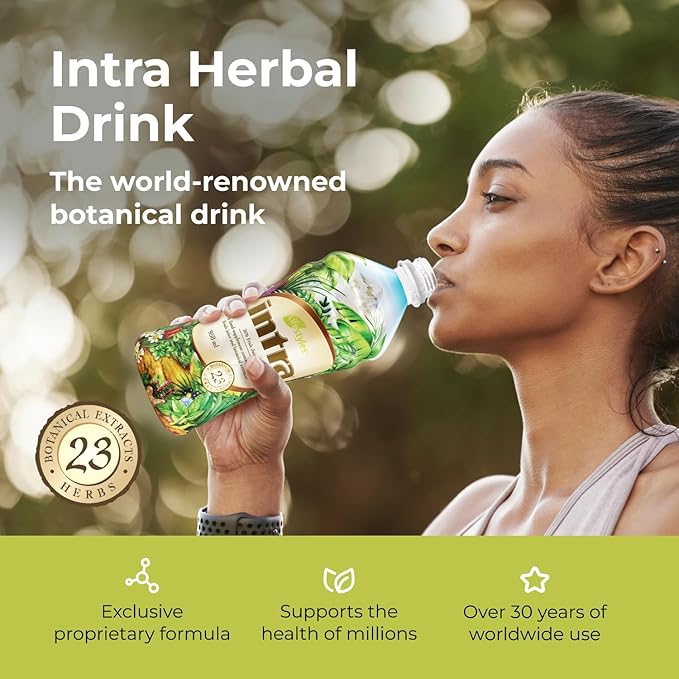 Intra Lifestyles Better Together Kit – Herbal Cleanse Detox Drink Plus Supplements for Immune Support, Gut Health, Cardiovascular Health – 23 Botanical Extracts – Made in Canada