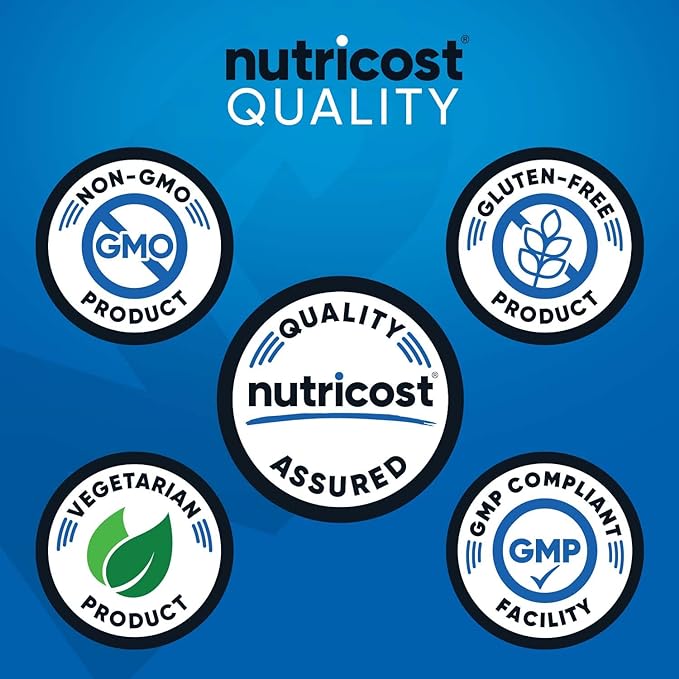 Nutricost EAA Powder 30 Servings (Peach Mango) - Essential Amino Acids - Non-GMO, Gluten Free, Vegetarian Friendly