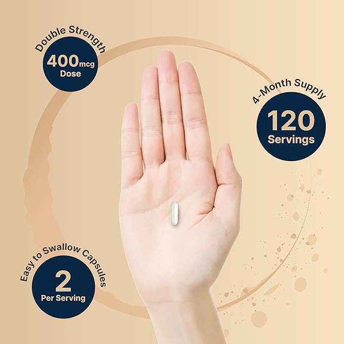 NatureBell Huperzine A 400mcg Per Serving, 240 Capsules, (Huperzine A Supplement) | Supports Focus, Cognition, Memory, and Learning Ability – Premium Brain Health Supplements – No GMOs