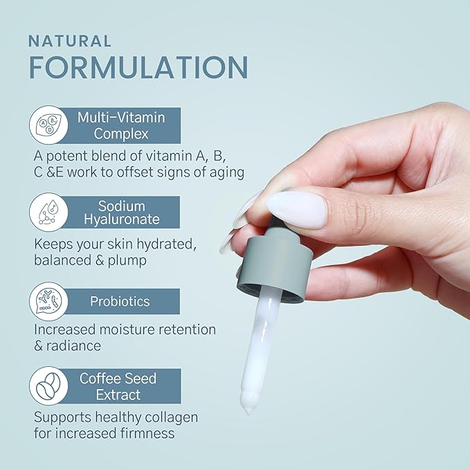 MULTI-VITAMIN Day & Night Serum with Vitamins A, B3, B5, B6, C & E, Niacinamide Serum for Face, Antioxidant Serum for Face, 30 ml