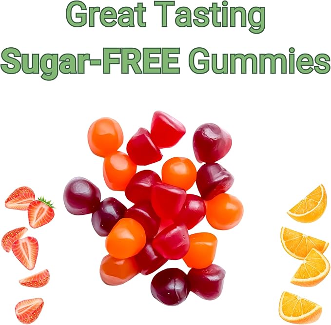 Yuve Vegan Probiotic Gummies, Probiotics for Women & Men, Sugar & Gluten-Free Gummy Probiotics, Digestive & Immune Support, 5 Billion CFU, Helps with Constipation, Bloating & Leaky Gut, Non-GMO - 60ct