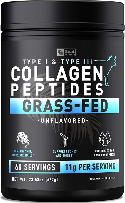 Pure Collagen Peptides Powder (60 Serv.)