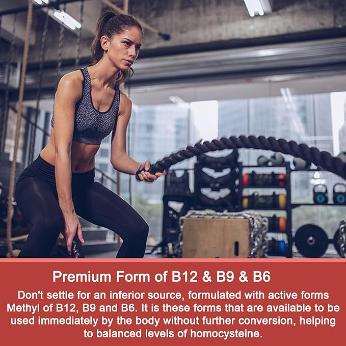 Vitamin B Complex Gummies, Vegan Vitamin B Gummies with 2000 mcg Methyl B12, Methyl Folate | Plus Choline + Inositol, Vitamin C + Zinc for Supports Energy, Mood, Immune, Healthy Hair, Skin - 120 Cts