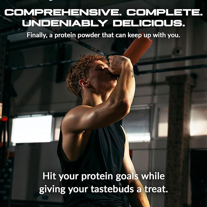 Granite Protein Powder | Whey Isolate & Concentrate| Casein for Lean Muscle Building & Workout Recovery | 30 Servings | Egg & Grass Fed Protein | 23g Protein from 5 Sources | Vanilla Flavor