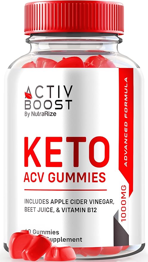 Activ Boost Keto ACV Gummies - Activ Boost Keto Supplement, Active Boost Keto ACV Gummies Advanced Weight Loss, Maximum Strength, Keto + ACV Gummy, ActivBoost Gomitas Reviews (60 Gummies)