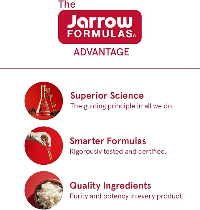 Jarrow Formulas Lactoferrin 250 mg - Immune-Supporting Glycoprotein - For Healthy Immune System Support & Iron Absorption - Freeze Dried - Gluten Free - Non-GMO - 60 Capsules (Servings)