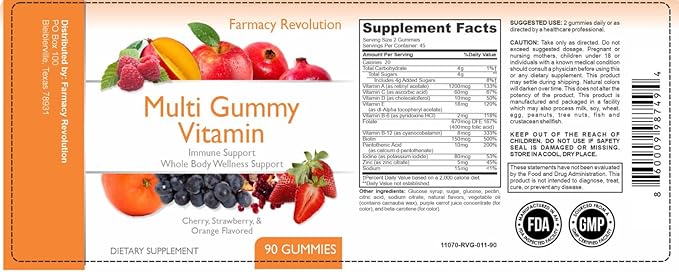 Adult Multi Gummy Vitamin