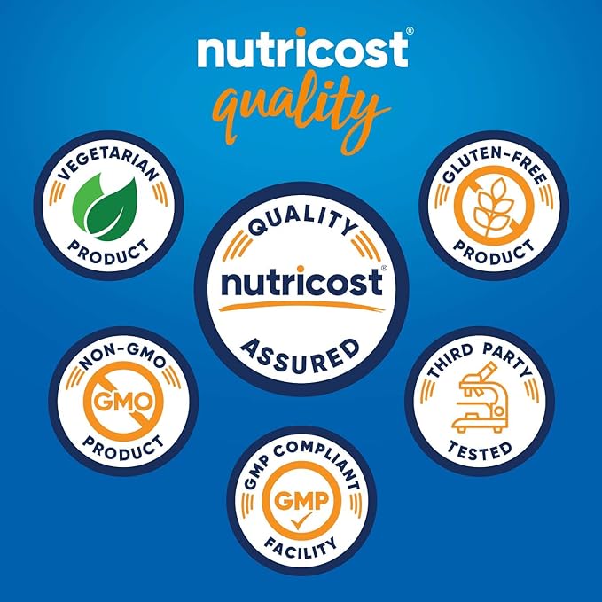 Nutricost N-Acetyl L-Cysteine (NAC) Powder 250 Grams - Vegan NAC, Non-GMO, Gluten Free