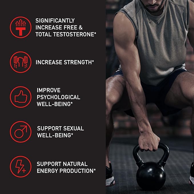 Novex Biotech TestroVax MAX – Daily Testosterone Multivitamin - Dietary Supplements for Boosting Testosterone and Increasing Strength, 60 Ct, 30-Day Supply