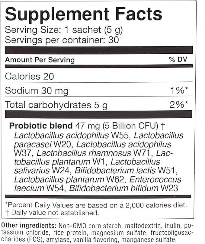 AB 10 - Clinically Tested Restorative Probiotic - Supports & Restores Gut Flora & Digestion - Digestive Probiotic for Diarrhea - Vegan, Hypoallergenic, Non-GMO (30 Daily Packets)