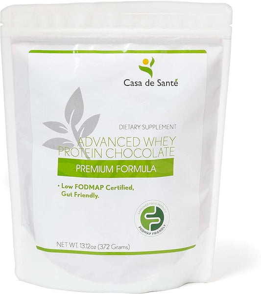 Low FODMAP Elemental Diet Protein Powder for IBS & SIBO Keto Paleo| ProHydrolase Digestive Enzymes| Gluten Soy Sugar & Grain Free Low Carb Whey Protein Isolate (WPI) Gut Friendly All Natural Chocolate