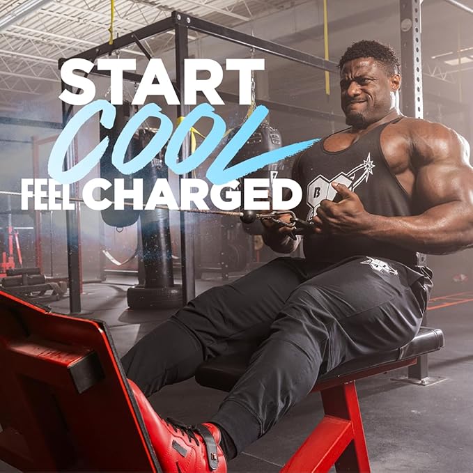 BSN N.O.-XPLODE Cool Rush Pre Workout Powder, Preworkout Energy Supplement for Men and Women with Creatine and Beta-Alanine, New Flavor: Cherry Lime Ice, 30 Servings