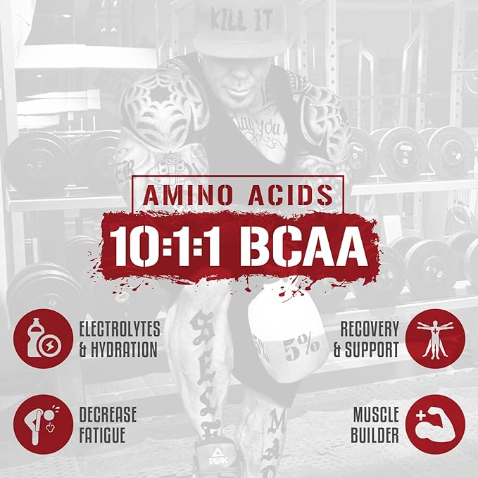 5% Nutrition Rich Piana AllDayYouMay BCAA Powder | Premium Intra & Post Workout Amino Acids, Hydration, Endurance, Muscle Recovery, Joint & Liver Support | 15.3 oz, 30 Servings (Watermelon)