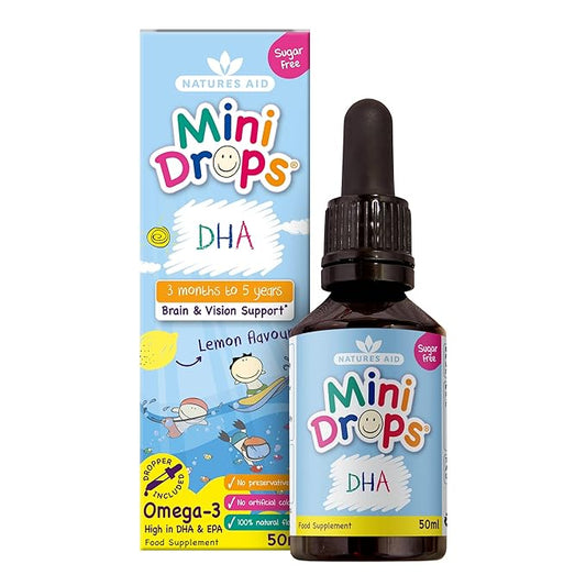 NATURES AID Childrens Dha Drops, 50 ML