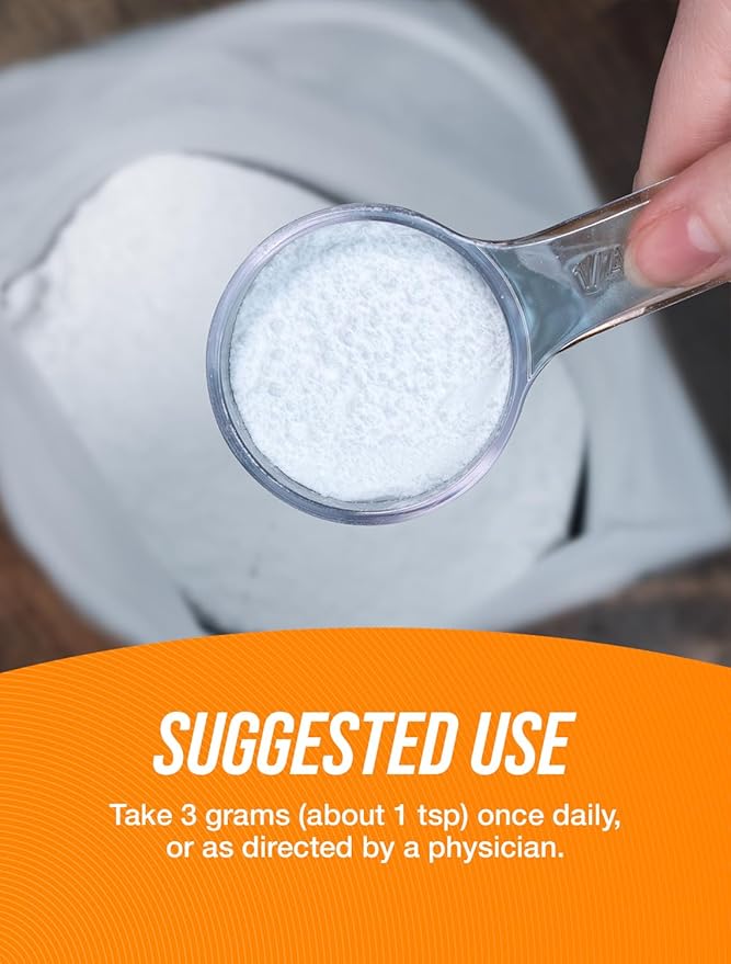 BulkSupplements.com Glycine Powder - Glycine Supplements, Glycine 3000mg - Glycine Amino Acid Supplement, Pure & Gluten Free - 3000mg per Serving, 1kg (2.2 lbs) (Pack of 1)