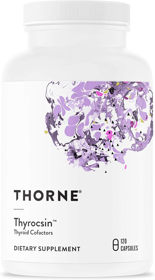 THORNE Thyrocsin - Thyroid Cofactors for Thyroid Function Support - 120 Capsules