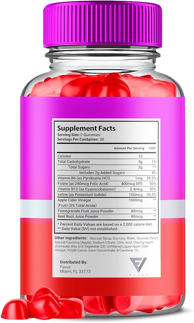 ACV Keto Gummies Advanced Weight Management Formula, ACV Keto Gummy + 1000mg Apple Cider Vinegar Detox Cleanse Support Supplement Women Men, Keto ACV Plus Vitamin B6 and B12 Gummies (60 Gummies)