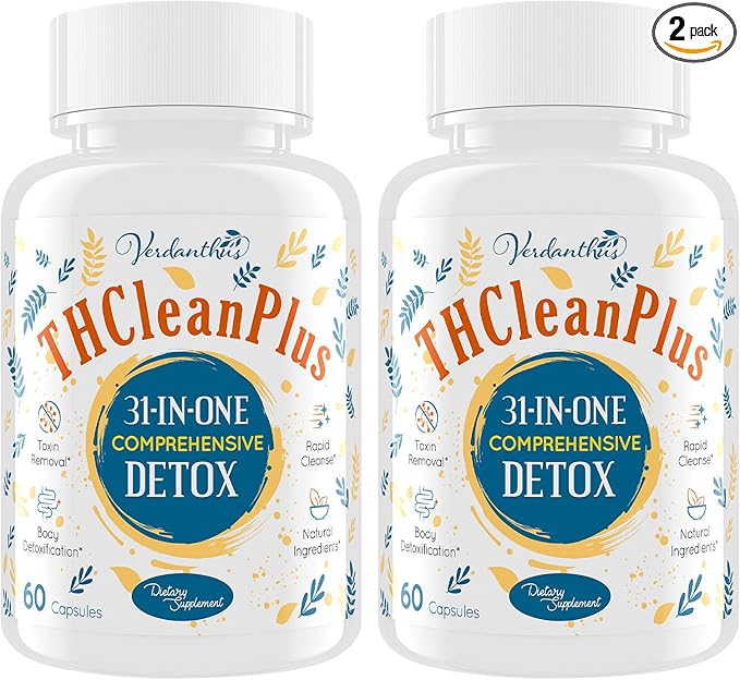 31-in-ONE Detox and Liver Cleanser, Fast Detox, Full Body Detox, Toxins Cleaner for Liver, Kidney, Natural Herbal Formula, Support Immune & Mood, Made in USA, 120 Capsules