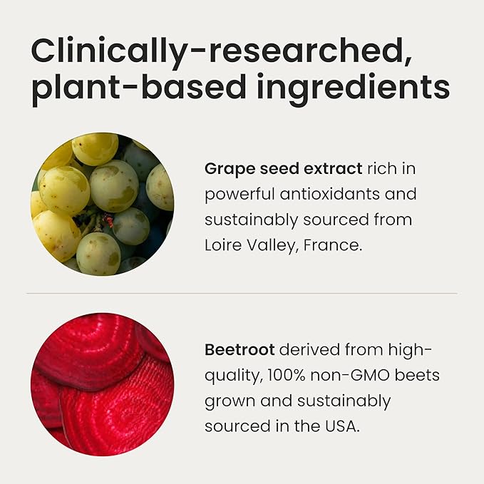 humanN SuperBeets Beet Root Capsules Quick Release 1000mg, Helps Support Nitric Oxide Production, Blood Pressure, Heart Health, Contains Beet Root Powder, Studied Antioxidants 180 Count Non-GMO Powder