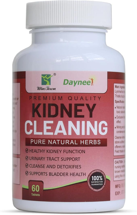 Kidney Stone Cleaning Tablet, Kidney Restore and Kidney Health Supplement to Support Stone Breaker & Kidney Cleanse, 60 Tablets