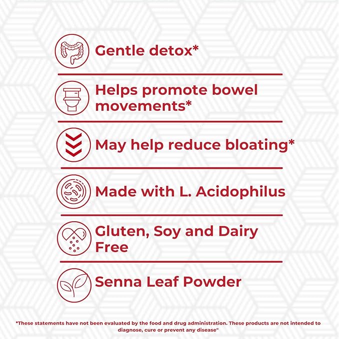 Health Plus Super Colon Cleanse 10 Day Gentle Gut Cleanse Detox, Psyllium Husk, Probiotics for Constipation Relief & Digestive Support, 60 Capsules