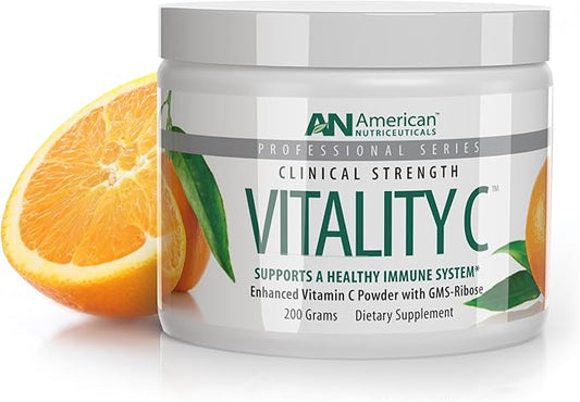 Vitamin C Powder - Supplement for Immune Support - Natural, Sugar Free -Non-Acidic - No Upset Stomach - 4000mg