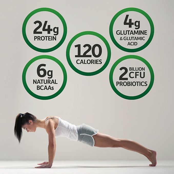 Garden of Life SPORT Whey Protein Powder Vanilla., Premium Grass Fed Whey Protein Isolate plus Probiotics for Immune System Health, 24g Protein, Non GMO, Gluten Free., Cold Processed - 20 Servings