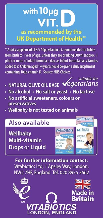 30 ml Vitamin D Drops