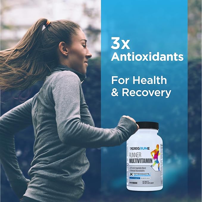 Runner Multivitamin & Omega 3 Fish Oil Bundle | Engineered Multivitamin for Runners | Antioxidants for Health & Recovery | Vitamin B Complex for Endurance, Energy | Joints & Heart Health
