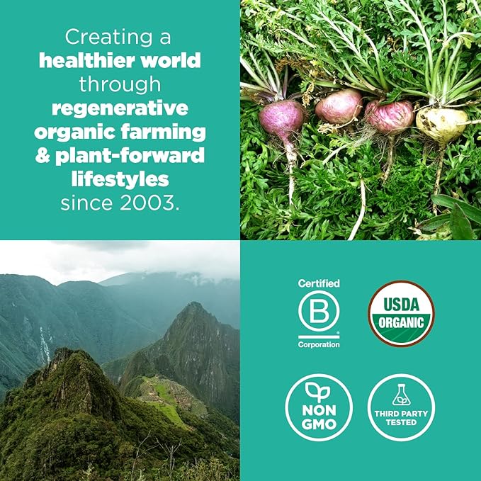 Navitas Organics Maca Powder, 16 oz. Bag, 90 Servings — Organic, Non-GMO, Low Temp-Dried, Gluten-Free