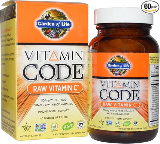Garden Vitamin Code C Raw - 60 Capsules
