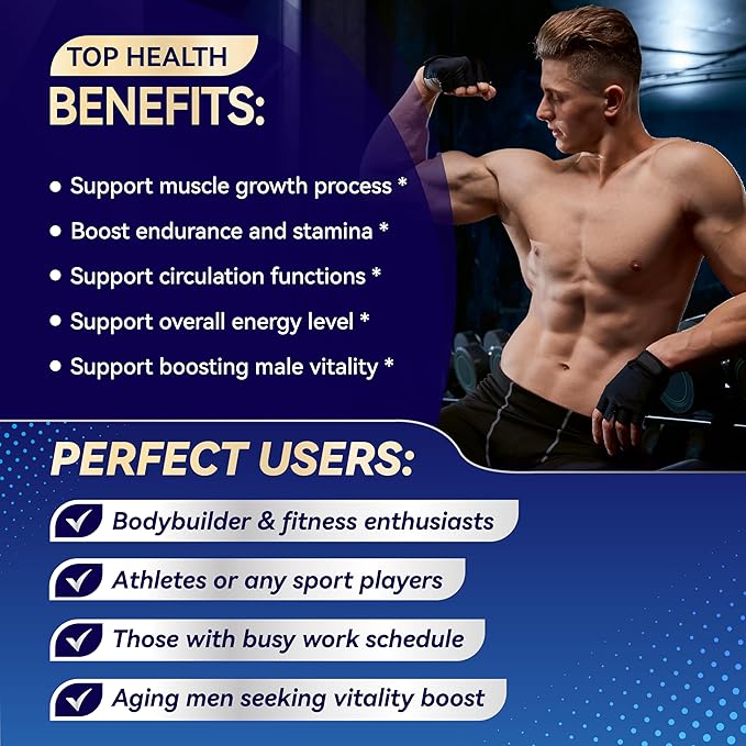 Himalayan Shilajit Supplement - Enhanced Formula with Turkesterone, Maca Root, Tongkat Ali, Fadogia - Rich in Trace Minerals & Fulvic Acid for Male Vitality