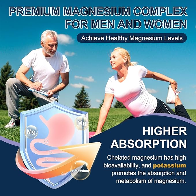 Magnesium Powder Supplement with Glycinate, Citrate, Malate, Magnesium Complex with L-Theanine & Vitamin B6 for Muscle, Heart & Brain, Vegan, Non GMO, 10.58 oz (100 Servings), Lemon Orange Flavor