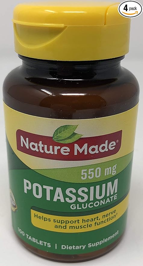 Nature Made 550mg, 100 Count Pack of 4