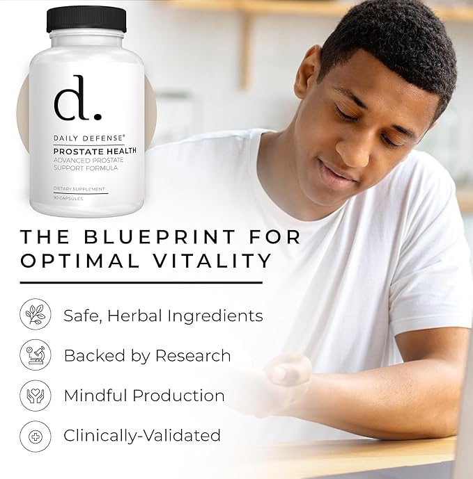 Prostate Health Supplements for Men - Prostate Supplements with Saw Palmetto Powder, Vitamin E, Zinc, Mushrooms, Pumpkin Seed - Prostate Support Dietary Supplement for Men, 90 Ct