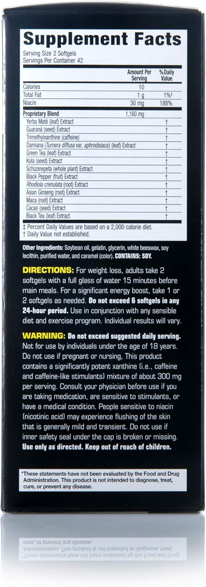 Zantrex Black - Weight Loss Supplement Pills - Weightloss Pills - Dietary Supplements - Lose Weight Supplement - Energy and Weight Loss Pills - 84 Count