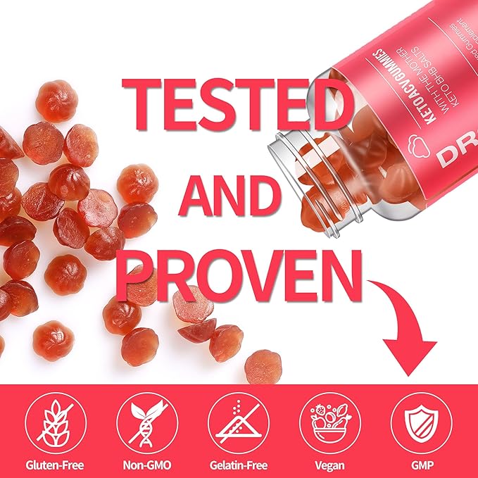 Keto ACV Gummies - Sugar Free ACV Keto Gummies Apple Cider Vinegar Gummies for Women & Men, Vegan Keto Apple Cider Vinegar Supplement 120 Gummies