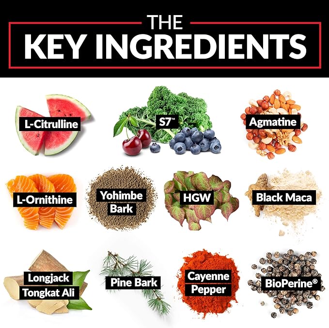 Force Factor SCORE!, 2-Pack, Hardcore Nitric Oxide Booster Supplement for Men with L-Citrulline, Yohimbe, Black Maca & B Vitamins to Increase Stamina, Maximize Physical Performance, 240 Tablets