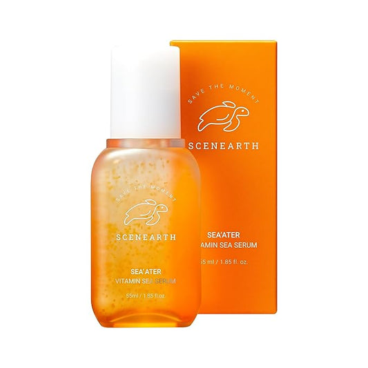 Sea'ater™ Vitamin C Serum Hydrating for Dry Skin, Wrinkle Fine Line, Brightening Skin, K Beauty