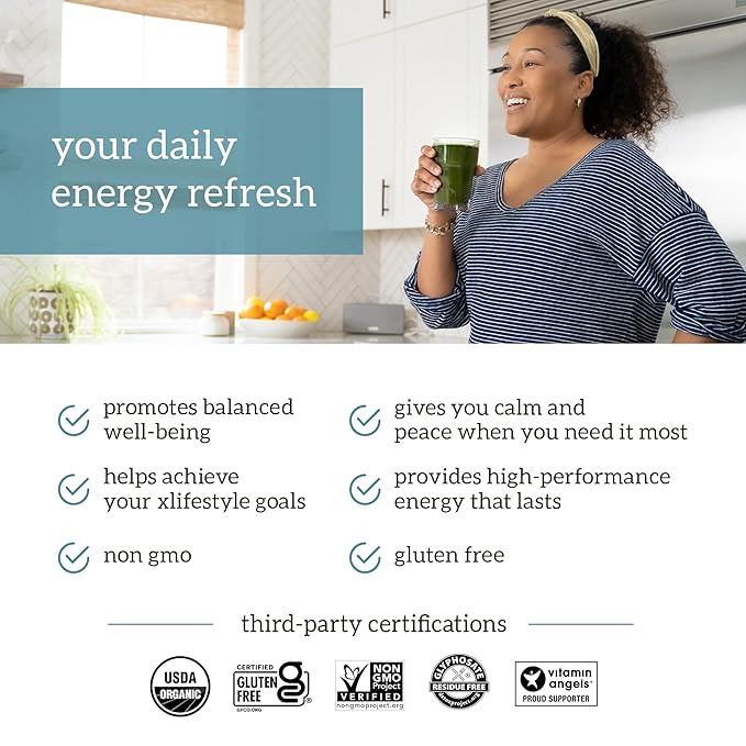 Organifi Green Juice and Red Juice Bundle - 30 Day Supply - Delicious, Refreshing Organic Superfood Supplement Powder With Antioxidants for Energy and Stress Relief Support - No GMO, Gluten, or Soy