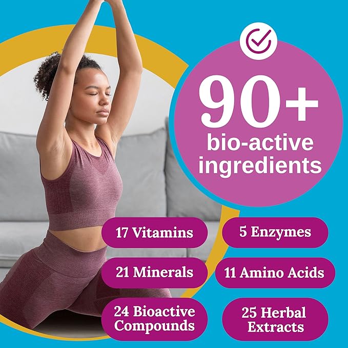Xtendlife Total Balance Women's Premium Supplement Complete Multivitamin for Females with Over 90 Vitamins, Minerals, Antioxidants for Women (210 Enteric Coated Tablets)