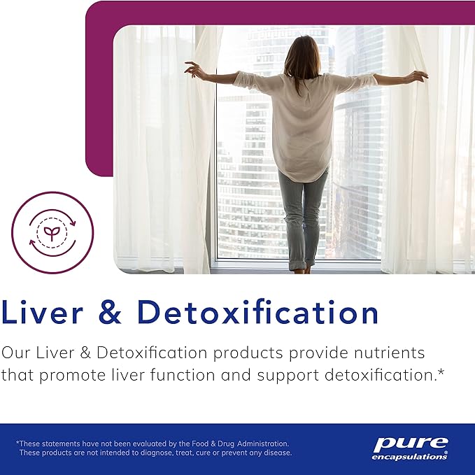 Pure Encapsulations Liver-G.I. Detox - Liver Cleanser & GI Detox* - with Alpha Lipoic Acid & Curcumin Extract - Gluten Free & Non-GMO - 60 Capsules