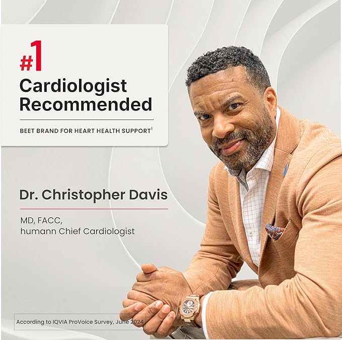 humanN SuperBeets Beet Root Capsules Quick Release 1000mg, Helps Support Nitric Oxide Production, Blood Pressure, Heart Health, Contains Beet Root Powder, Studied Antioxidants 180 Count Non-GMO Powder