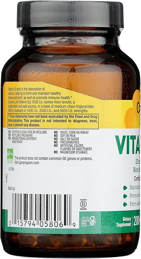 Vitamin D3 1000IU