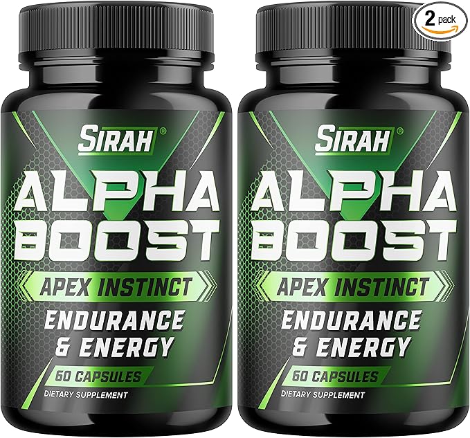 Testosterone Booster for Men - Male Enhancing Supplement - Test Booster for Endurance, Drive, Stamina, Strength, Size, Libido & Lean Muscle Growth - Supports Healthy Blood Circulation - 120 Pills