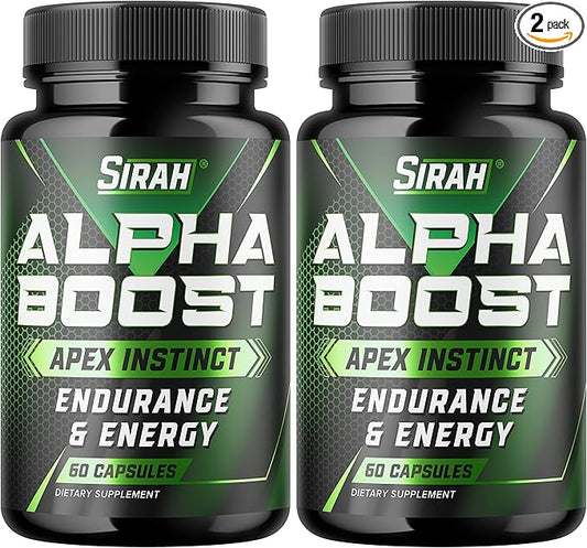 Testosterone Booster for Men - Male Enhancing Supplement - Test Booster for Endurance, Drive, Stamina, Strength, Size, Libido & Lean Muscle Growth - Supports Healthy Blood Circulation - 120 Pills